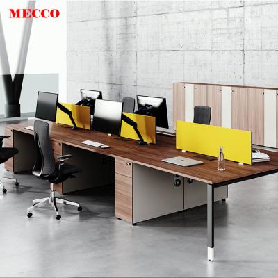 China Modern Luxury Modular Computer Workstation Office Furniture Computer Workstation Strong Wearability And Waterproof Hot Sale Work Desk Table Home Workstation for sale