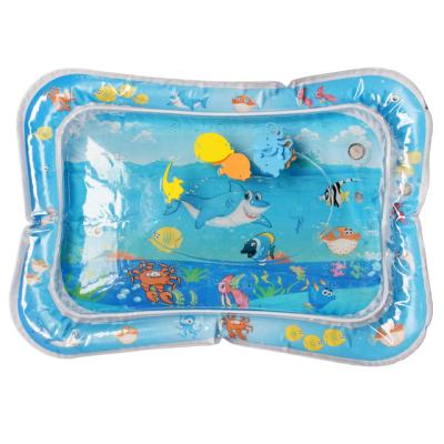 China Hot Selling Safety Baby Water Mat Inflatable Cushion Infant Toddler Water Play Mat Baby Summer Toys for sale