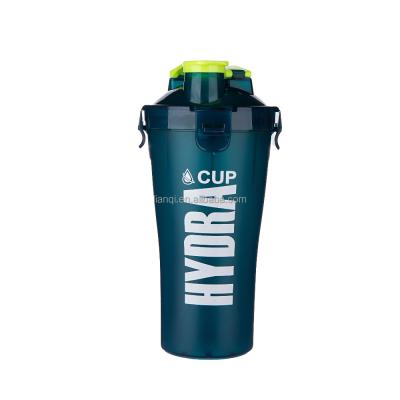 China BPA Double Layer Water Bottle Stocked Shaker Water Bottle Free Goods for sale