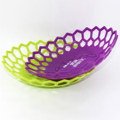 China Sustainable plastic fruit basket/fruit basket storage for sale