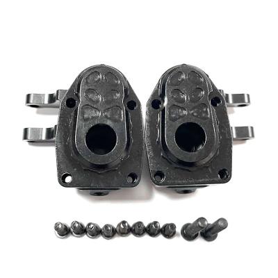 China Vehicles & Remote Control Toys Aluminum Alloy Front Rear Axle Steering Knuckles Housing For 1/10 RC Crawler SCX10 III Axial Black AXI03007 for sale