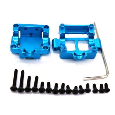 China RC Model Repair WLTOYS 1/28 RC Car Parts Aluminum Alloy Gearbox Housing for sale