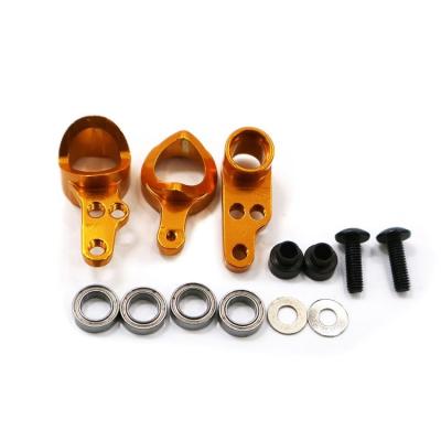 China RC Model Accessories Parts Metal Upgrade RC Car Alum.Steering Full Servo Saver WLTOYS 144001 1/14 for sale