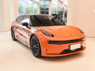 China Doppel-Wischbone Unabhängige Aufhängung EV Auto 2024 Zeekr001 You100kwh AWD Schwarz Orange zu verkaufen