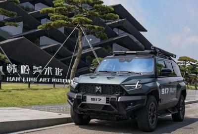 China Tipo de carrocería cerrada Mhero 917 SUV de automóvil eléctrico híbrido de gama extendida en venta