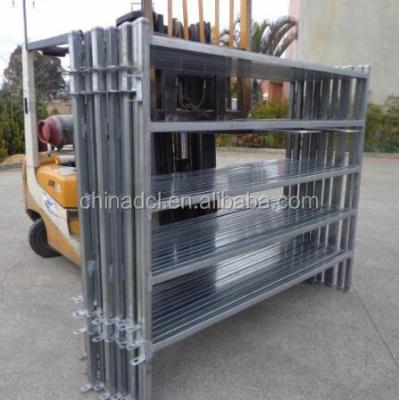 China Australia Wholesale Livestock Yard Panel Fence Portable Easily Assembled Metal Galvanized Used Livestock Panels for sale