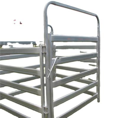 China Easily Assembled Schedule 40 Custom Steel Pipe In Ground Corrals for sale