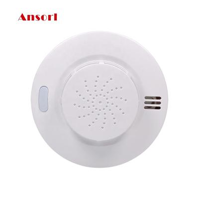 China AS-SSD118 9V Wireless Smoke Detector Battery Operated Standalone Detector for sale