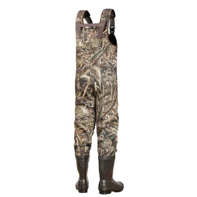 China Best Selling XNBCW015 Unisex Wholesale Hunting Waders Warm And Comfortable Camouflage. hunting cheap waders for sale