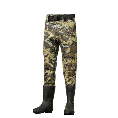 China Top NBCW017 Fashion Neoprene Waist Waders Unisex Lightweight and Waterproof Neoprene Waist Wader for Hunting Fishing for sale