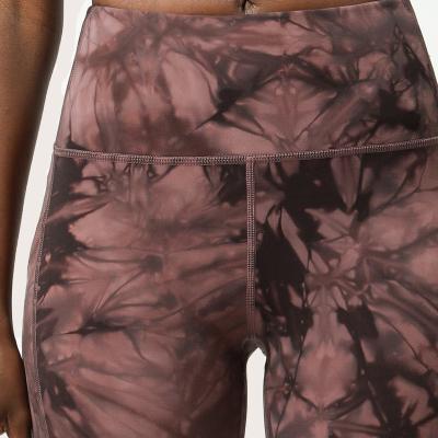 China Breathable Tie Dyed Breathable Soft Athletic Pants Push Up Women Athlesure Drop Shipping Yoga Pants for sale