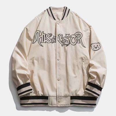 China Custom Letterman Jacket Embroidered Men's and Women's Varsity Jacket Breathable Custom Bomber Jacket for sale