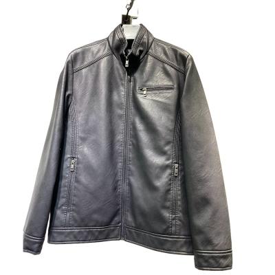 China Custom Made Hot Sale Homens Waterproof Jaqueta Para Style South America Motorcycle Black Brown Leather Jacket And Coat For Men for sale