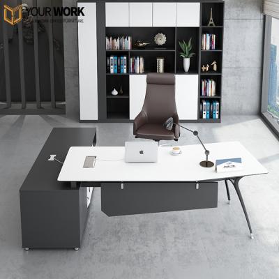 China (Size) High Quality Custom Made Adjustable Extendable Aluminum Director Adjustable Office Table Desk Leg Design for sale