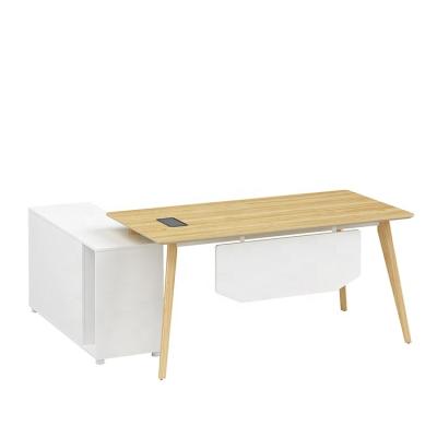 China Convertible Modern High Quality L Shape Wooden Computer Desk Desk for sale