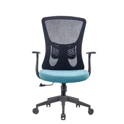 China Wholesale High Quality Custom Made Adjustable Height Foshan Office Black Swivel Chair for sale