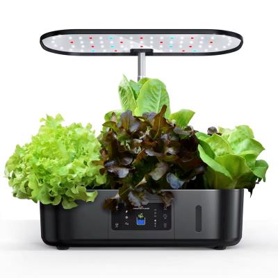 China Modern plant vegetable big indoor greenhouse tower garden hydrophobic equipment growing kit system with irrigation app for lettuce for sale