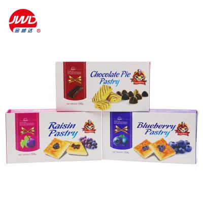 China Disposable OEM Backed Biscuit Cookies Paper Box Packaging Custom Design for sale