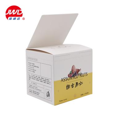 China Custom Square Recyclable Hot Selling Nut Food Packaging Box Recyclable for sale