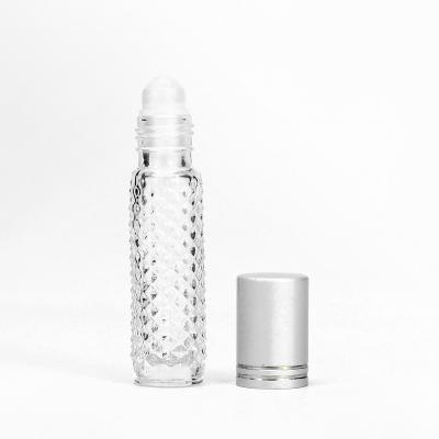 China Personal Care 10ml Gemstone Perfume Bottle Glass Essential Oil Gemstone Rollball Crystal Bottle for sale