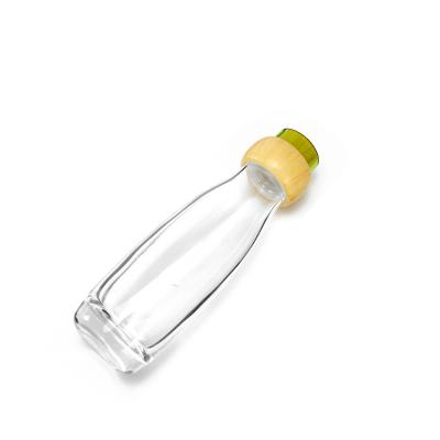 China Personal Care Manufacturer Supply 100ML Emulsion Bottle Transparent Glass Bottle for sale