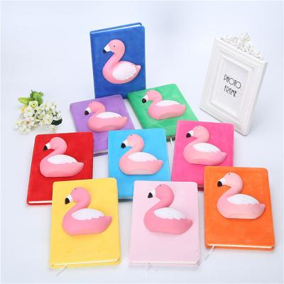 China High quality manufacturer professional cartoon unicorn kawaii decompression diary animal diary notebook for sale