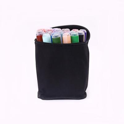 China High Quality Quick Dry Natural Nylon Fiber Seed 28 Colors Acrylic Paint Marker Pens For DIY Painting for sale