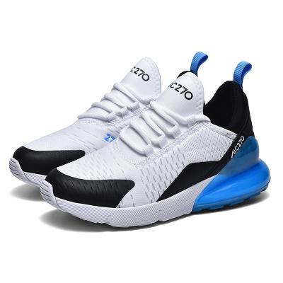 China EVA Padded Collar Lace Up Shoes Men's Sports Shoes Style Running Shoes Low Cut Wear Resistant Walking Sneakers Men's Lightweight for sale