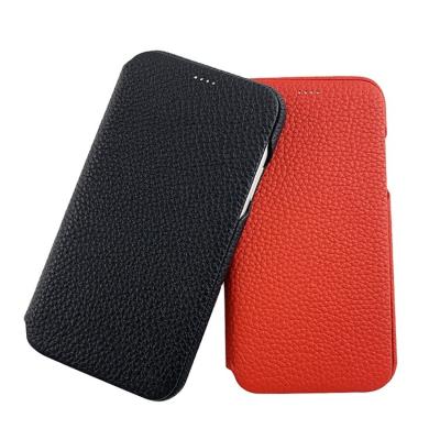 China Full Cover Luxury Shockproof Vintage Flip Slim Side Opening Leather Case with Card Slot for iPhone 11 for sale