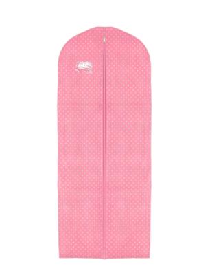 China Modern Printing Dot Wedding Dress Garment Bag Cover Large For Storage Or Travel Wedding Dress And Long Dresses for sale