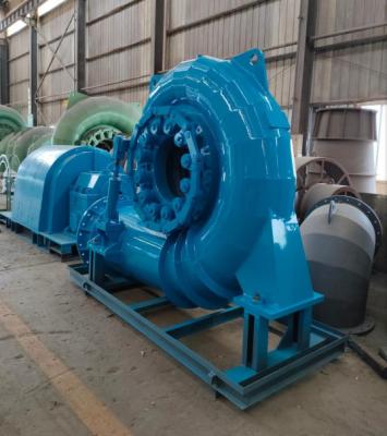 China Horizontale het Waterturbogenerator van Francis Hydro Turbine 500kw Te koop