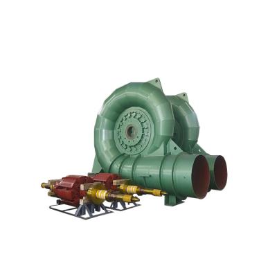 China Stabiles HPP Francis Reaction Turbine Brushless 300kw für Wasserkraft-Anlagen zu verkaufen