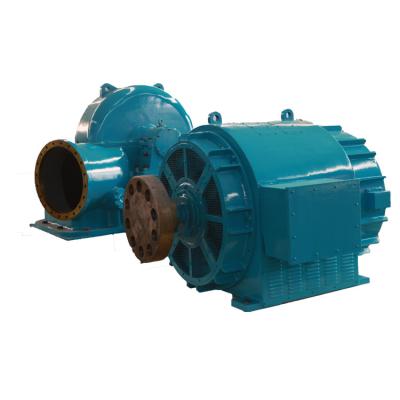 China 650kw horizontale hydroelektrische Arbeitsturbine 50HZ 400V mit kupferner Spule zu verkaufen