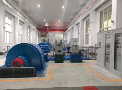 China Verticaal Francis Mini Hydro Power Plant Design 1000kw 400V Te koop