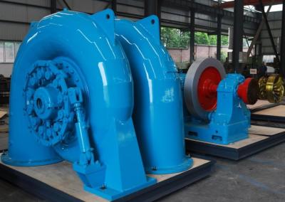 China cabeza sin cepillo del agua de 400V Francis Horizontal Hydro Turbine los 57m en venta