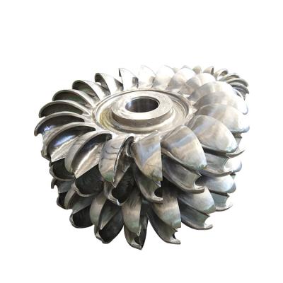 China Small Flow Turbine Pelton Wheel Runner 800KW Vertical Horizontal for sale