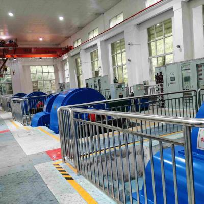 China Turbina baja hidráulica horizontal síncrona de Kaplan de la cabeza de la turbina 500Kw en venta