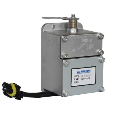 China YSD ZD100 engine actuator Gas/diesel engine generator controller actuator governor control system ZD100 for sale