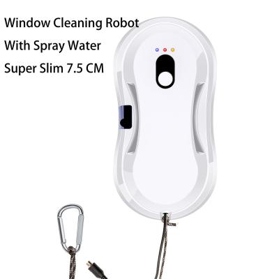 China household water jet window washer robot vacuum glass seal robot mop machine spray cleaning appliances HCR-12 for sale