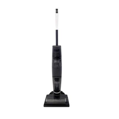 China OEM Black Wet Dry Brush Dock Air Self Cleaning Vacuum Cleaner Straight Dry Cordless Wet Dry Vacuum Cleaner for sale