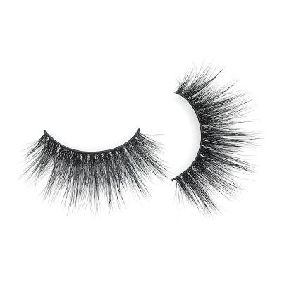 China Full Volume Factory 3D Mink Eyelash Customized Private Label 25mm Mink Eyelashes Wholesale for sale