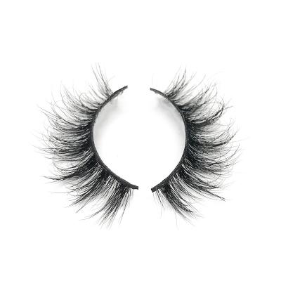 China Fast Shipping Luxury Tapered 3D Mink Eyelash Hot Strip Eyelash Styles Wispy Mink Eyelashes for sale