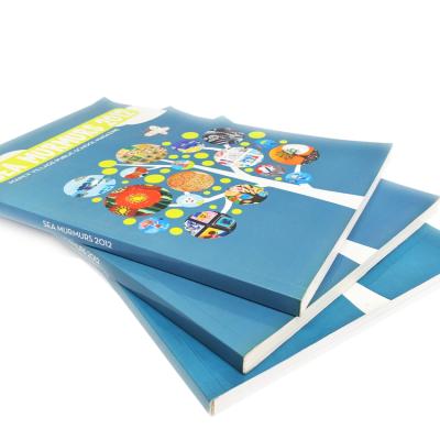 China Softcover book printing OEM design printed hardcover school book softcover printing for sale