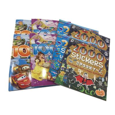 China Fashion Wholesale Recycled Kids Sticker Book for sale