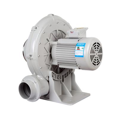 China Blower Turbo Blower 750w 220v 21mbar Single Phase AC Blower Industrial Centrifugal Fan For Wood Chip Suction for sale