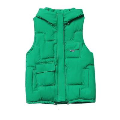 China Anti-wrinkle autumn and winter new Korean cotton vest cotton vest down jacket women's cotton vest plus size women's dress for sale