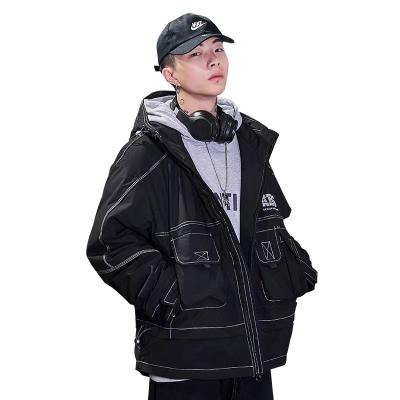 China Anti-wrinkle Winter New Solid Men's High Quality 90% White Duck Down Down Jacket Men's Jacket Plus Size Men's Jacket for sale