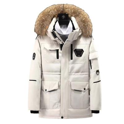 China Anti-wrinkle 22-23 New Down Jacket Winter Outdoor Men's and Women's Long Men's Jacket Plus Size Men's Jacket for sale