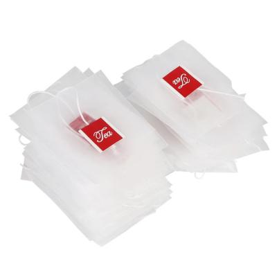 China Multi-size stocked nylon heat sealed tea bag can be customized with logo for sale