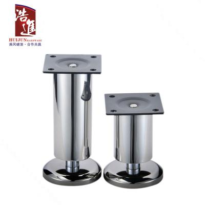 China Stainless Steel Height Adjustable Sofa Table Legs Furniture Sofa Leg for sale